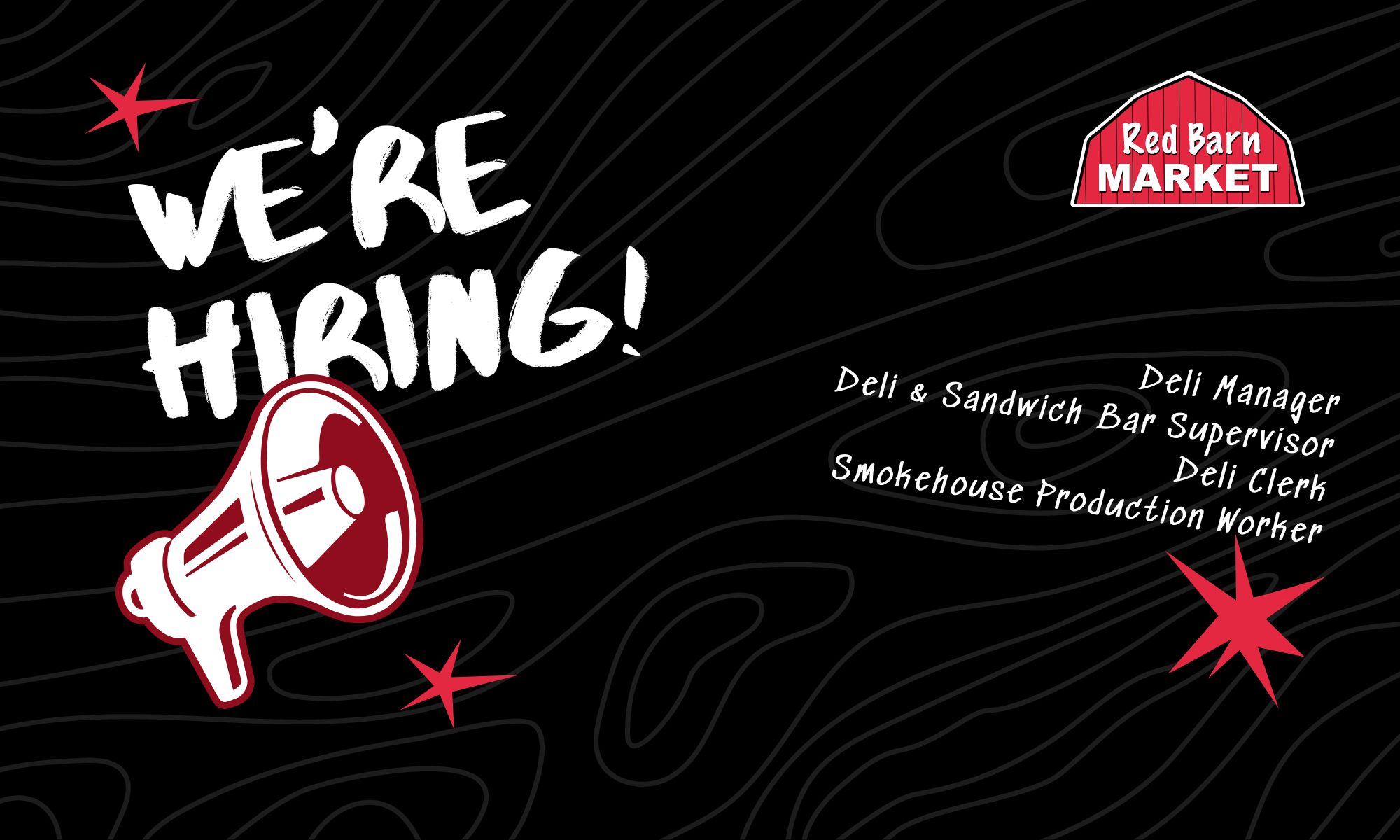 We're Hiring Join our team!